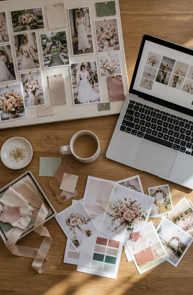 Wedding Mood Board: 4 Styles and How to Build Yours 5 A screenshot of Pinterest wedding boards with various themes and styles.